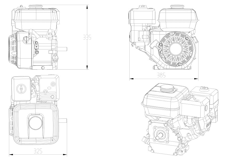 Ex Msw Ge Easy Moteur Temps Hp Monocylindre